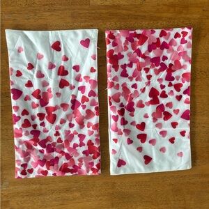 Heart pillowcases